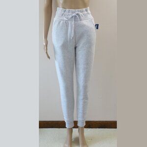 Women's Extra High Rise Fleece Lined Cozy Joggers Grey Heathered (S) NWT!